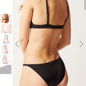 Solid and Striped “The Morgan” black bottoms